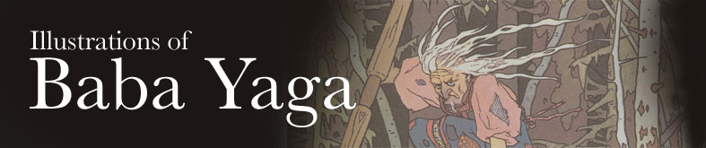 Illustrations of Baba Yaga