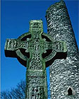 High Cross And Round Tower Of Monasterboice, Monasterboice, County Louth, Ireland