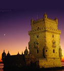 Tower of Belem at Sunset, Lisbon, Portugal