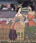 Portuguese Women Eating a Meal by Goa 