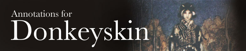 Annotations for Donkeyskin
