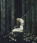 Asbjornsen and Moe's East of the Sun and West of the Moon illustration by Kay Nielsen