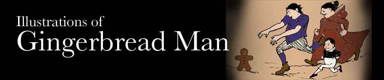 Illustrations of Gingerbread Man