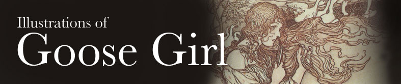 Illustrations of Goose Girl
