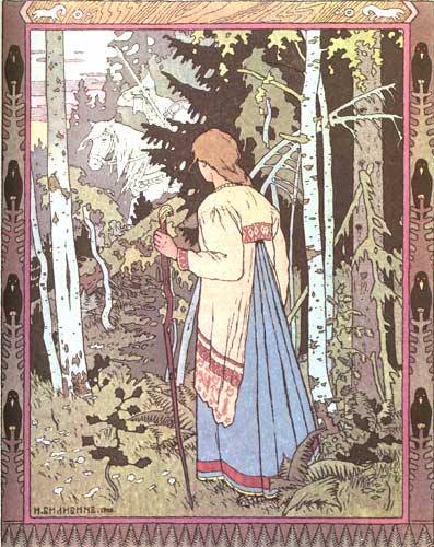 Bilibin's Baba Yaga 