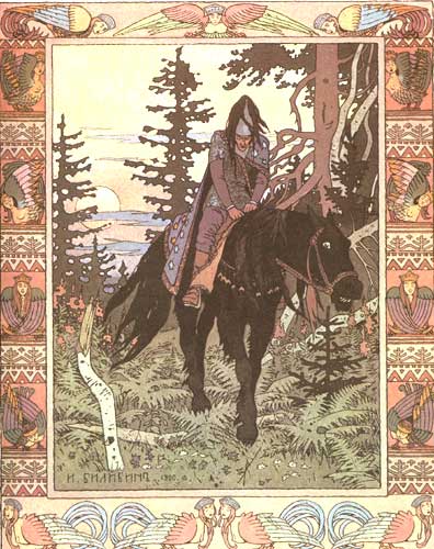 Bilibin's Baba Yaga 