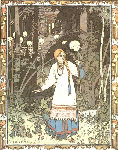 Bilibin's Baba Yaga 