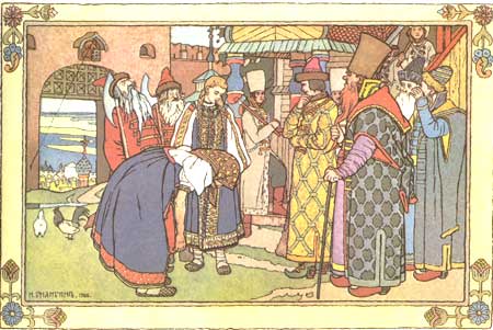 Bilibin's Baba Yaga 