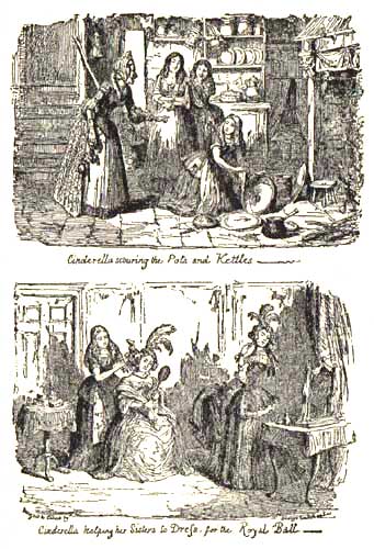 Cinderella by Cruikshank