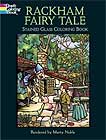 Rackham Fairy Tale Stained Glass Coloring Book