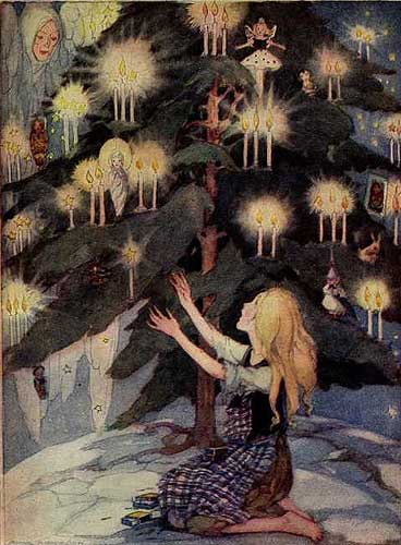 Little Match Girl by Anne Anderson