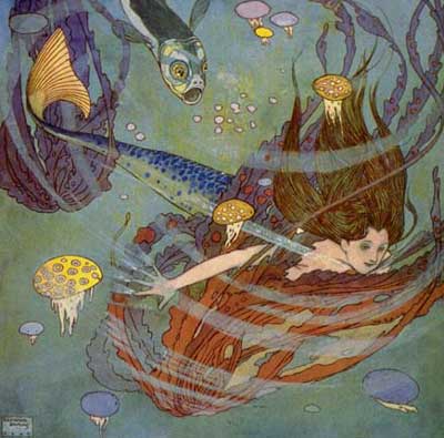 Edmund Dulac's Little Mermaid 1