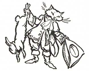 Puss In Boots by Arthur Rackham