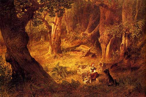 Red Riding Hood by Richard Hermann Eschke