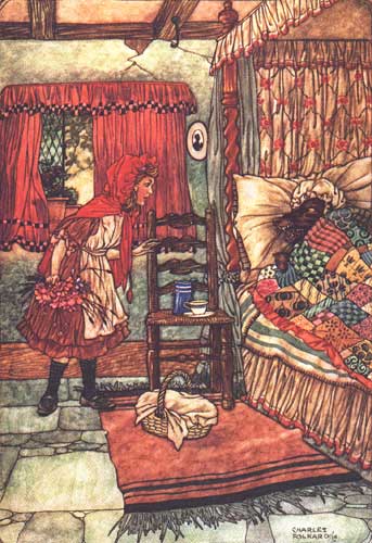 Little Red Riding Hood by Charles Folkard