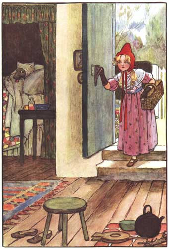 Little Red Riding Hood by Millicent Sowerby