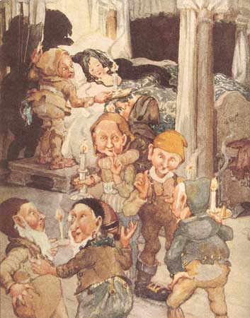 Snow White and the Seven Dwarfs by Anne Anderson