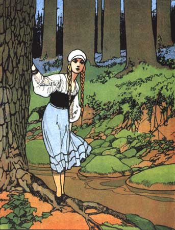 John Hassall's Snow White and the Seven Dwarfs