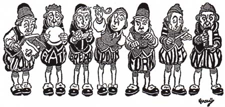John Hassall's Snow White and the Seven Dwarfs