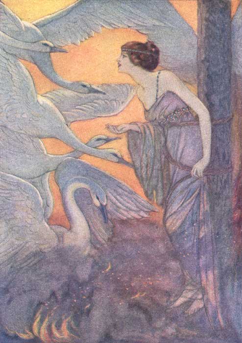Elenore Abbott's Six Swans