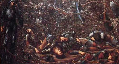 Burne-Jones' Briar Rose