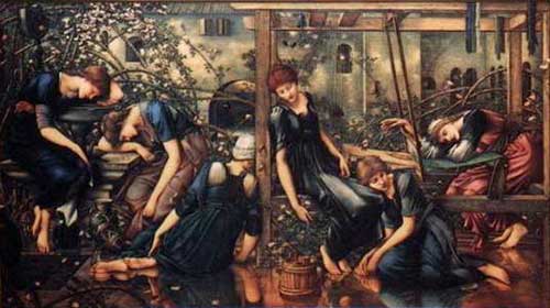 Burne-Jones' Briar Rose