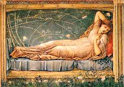 Burne-Jones' Sleeping Beauty