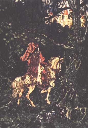 Charles Folkard's Briar Rose Image