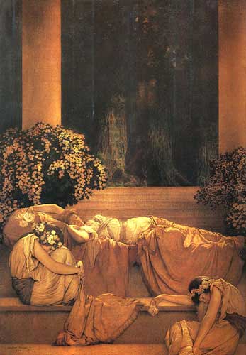 Maxfield Parrish's Sleeping Beauty