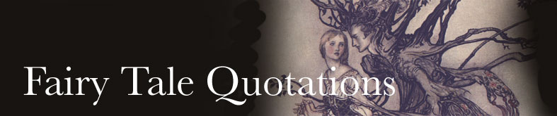 Fairy Tale Quotations