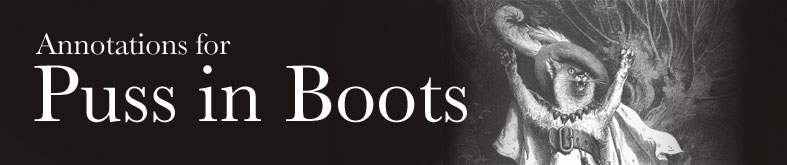 Annotations for Puss in Boots