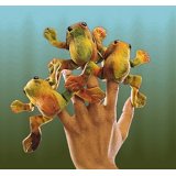 Folkmanis Frog Finger Puppet