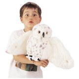 Folkmanis Snowy Owl Hand Puppet