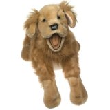 Folkmanis Golden Retriever Dog Hand Puppet