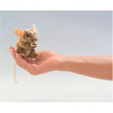 Folkmanis Field Mouse Finger Puppet