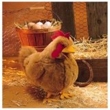 Folkmanis Red Hen Hand Puppet