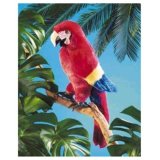 Folkmanis Scarlet Macaw Hand Puppet
