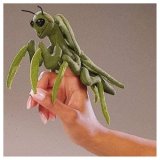 Folkmanis Praying Mantis Finger Puppet
