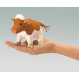 Folkmanis Cow Finger Puppet