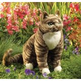 Folkmanis Tabby Cat Hand Puppet