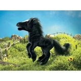 Folkmanis Black Horse Hand Puppet