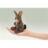 Folkmanis Jack Rabbit Finger Puppet