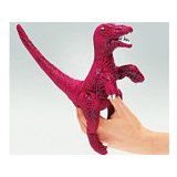 Folkmanis Velociraptor Finger Puppet