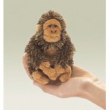 Folkmanis Small Gorilla Finger Puppet