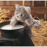 Folkmanis Tabby Kitten Hand Puppet