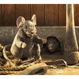 Folkmanis Brown Mouse Hand Puppet