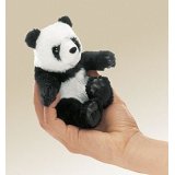 Folkmanis Panda Bear Finger Puppet