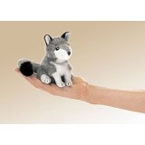 Folkmanis Timber Wolf Finger Puppet