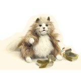 Folkmanis Fluffy Cat Hand Puppet