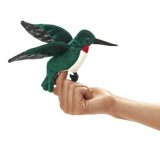 Folkmanis Hummingbird Finger Puppet